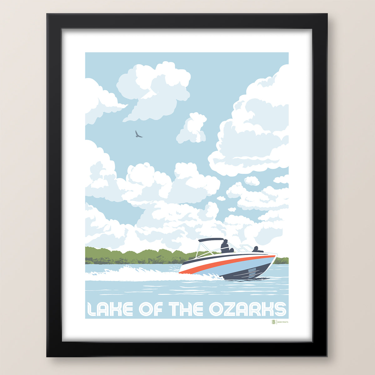 Lake of the Ozarks Sky Print