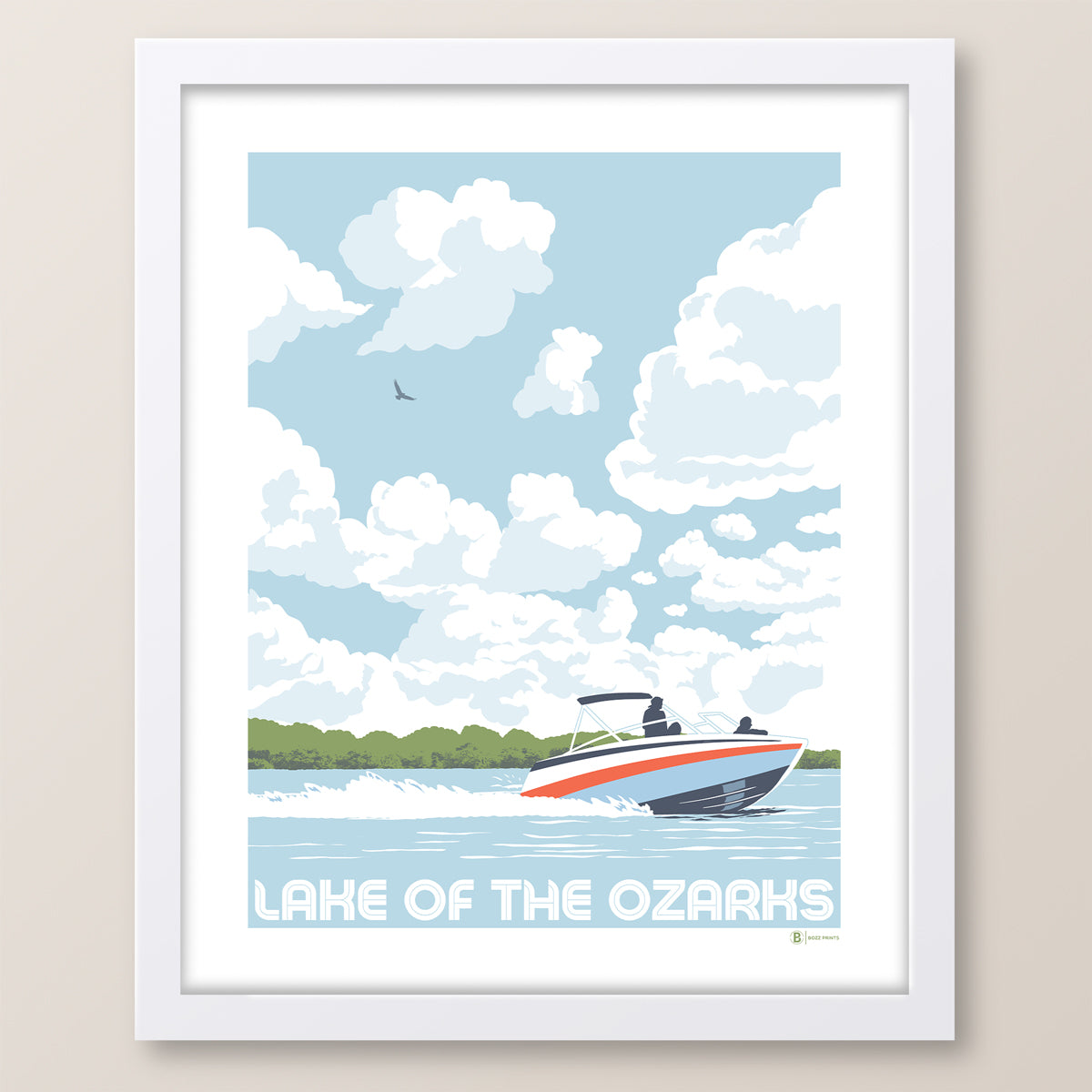 Lake of the Ozarks Sky Print
