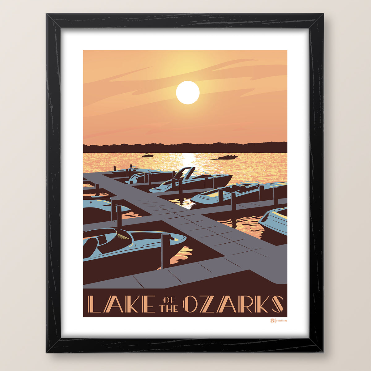 Lake of the Ozarks Sunset Print