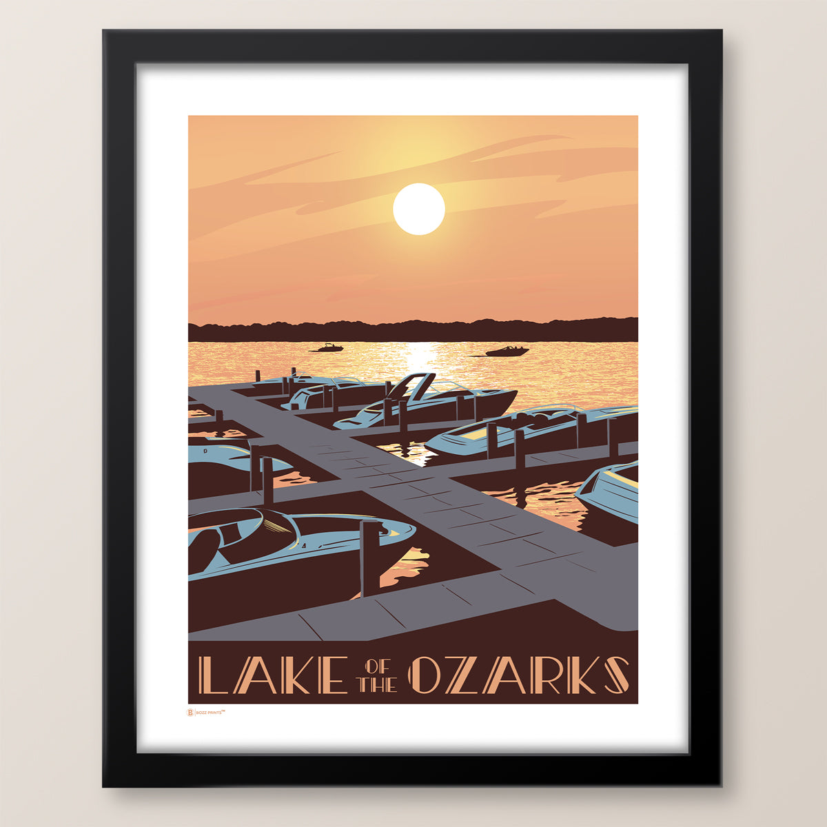 Lake of the Ozarks Sunset Print