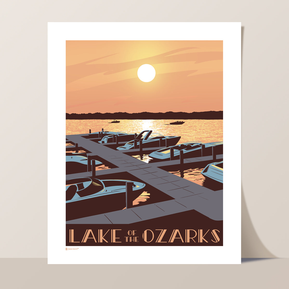 Lake of the Ozarks Sunset Print