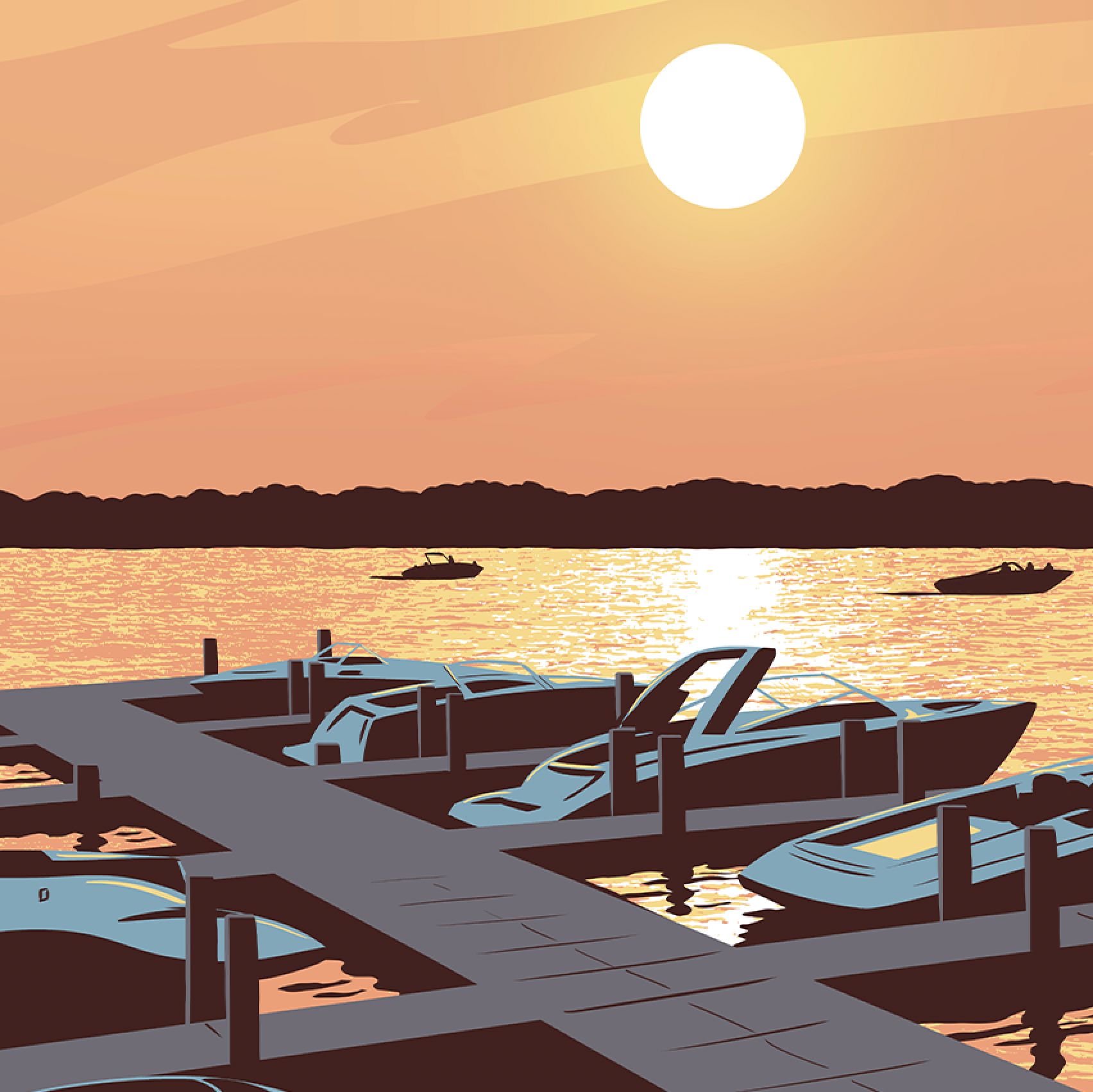 Lake of the Ozarks Sunset Print