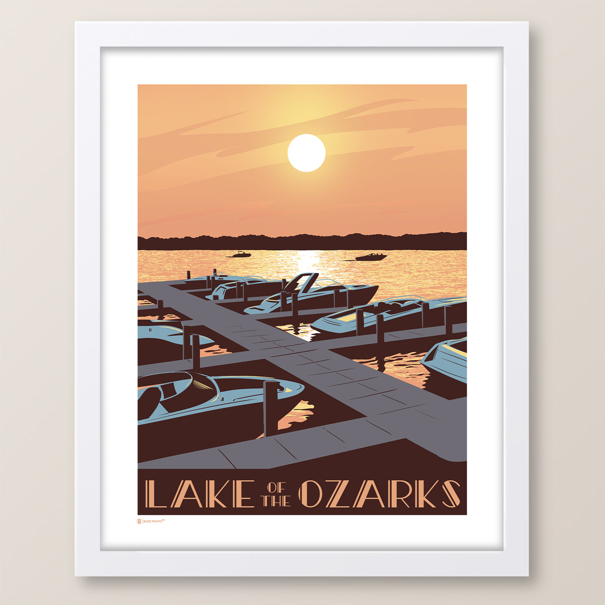 Lake of the Ozarks Sunset Print