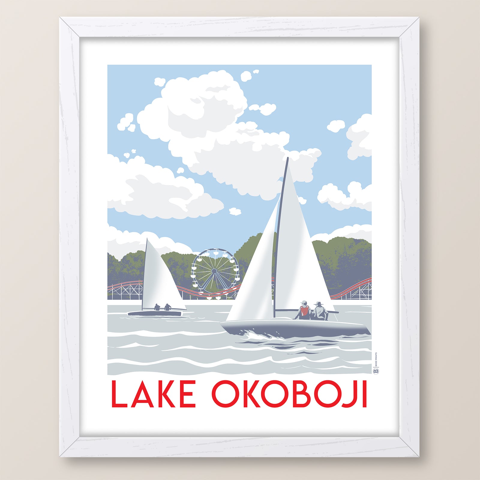 Lake Okoboji Print