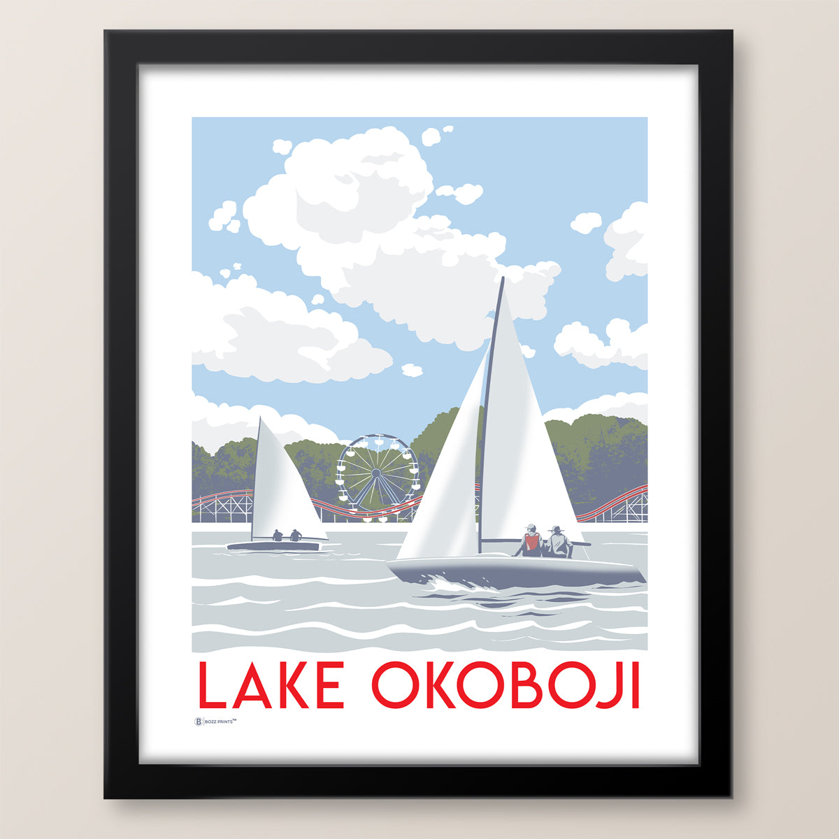Lake Okoboji Print