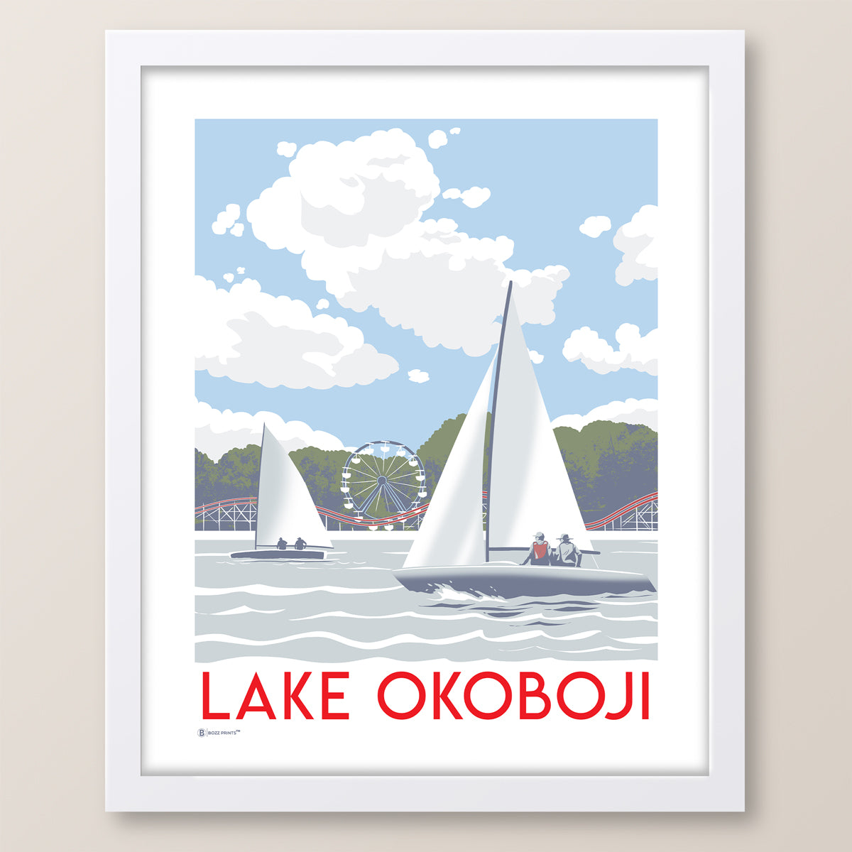 Lake Okoboji Print