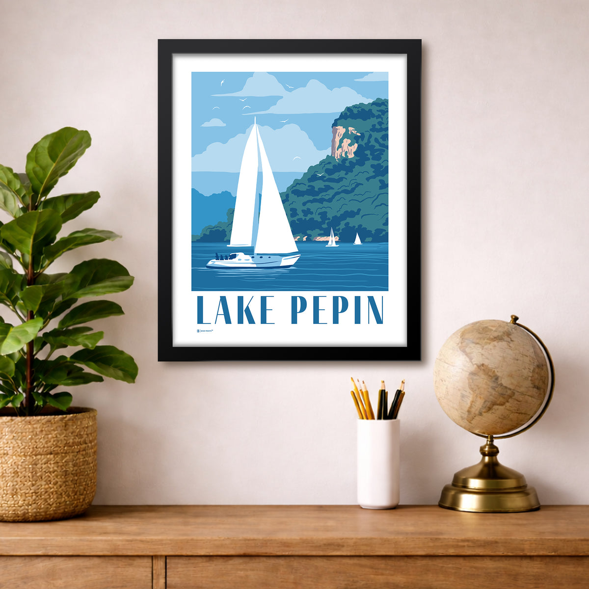 Lake Pepin Print