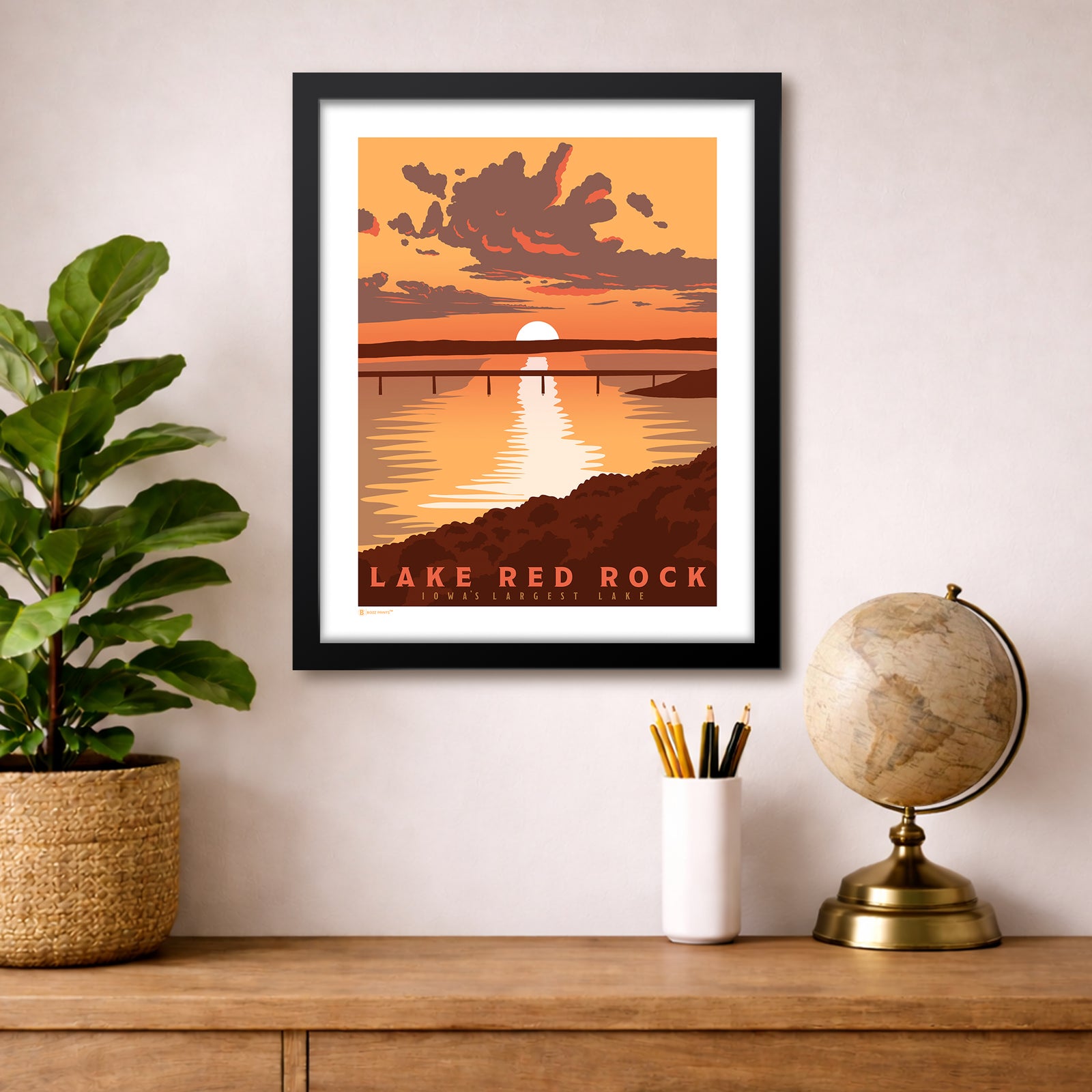 Lake Red Rock Print