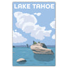 Lake Tahoe Bonsai Rock Postcard