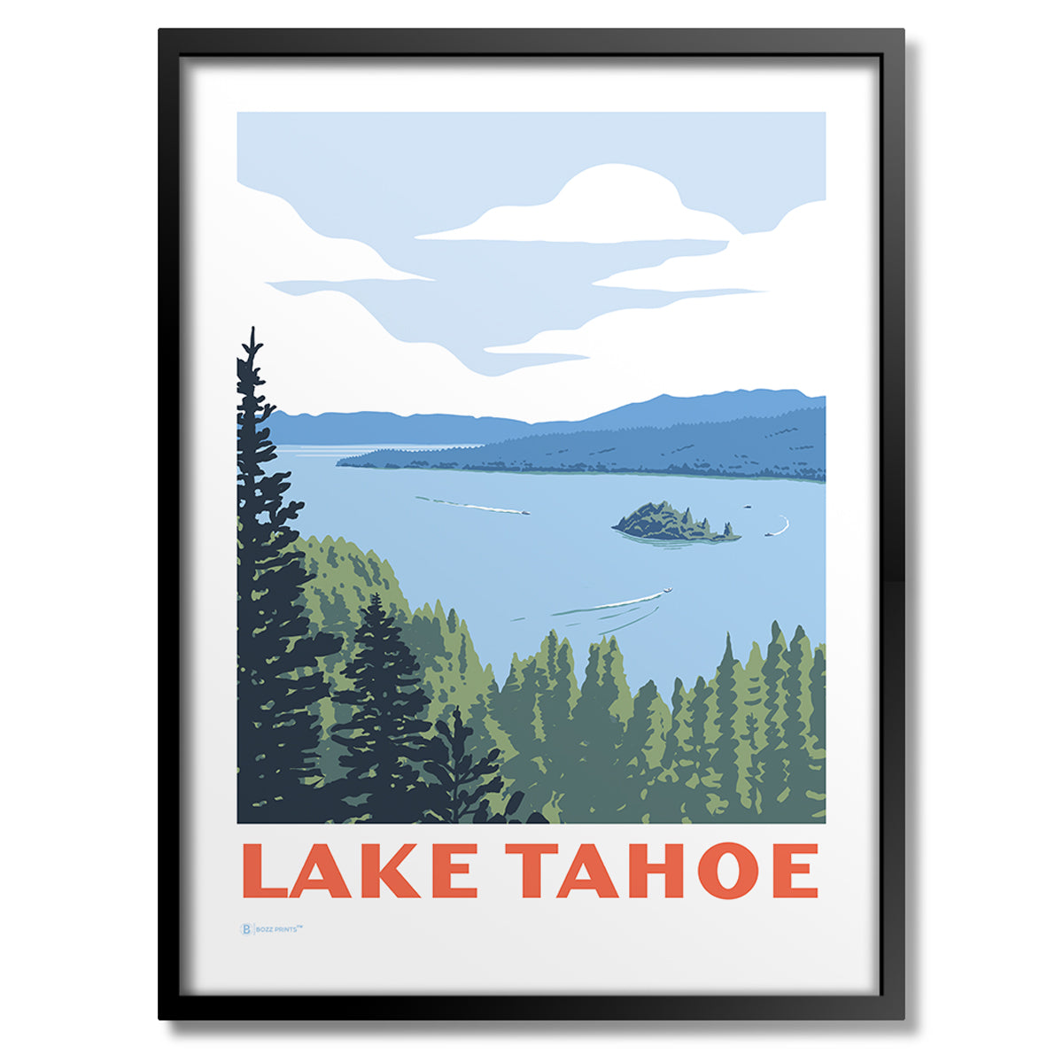 Lake Tahoe Emerald Bay Print