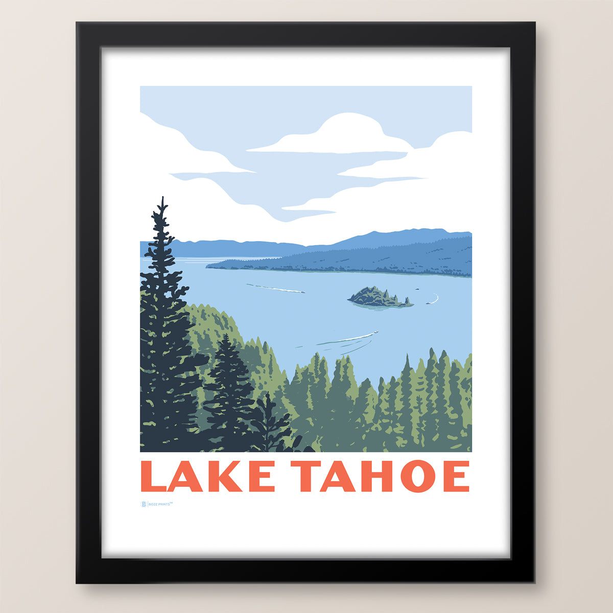 Lake Tahoe Emerald Bay Print