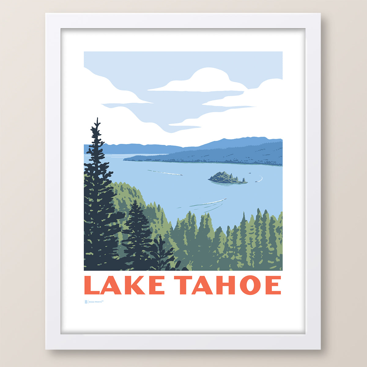 Lake Tahoe Emerald Bay Print
