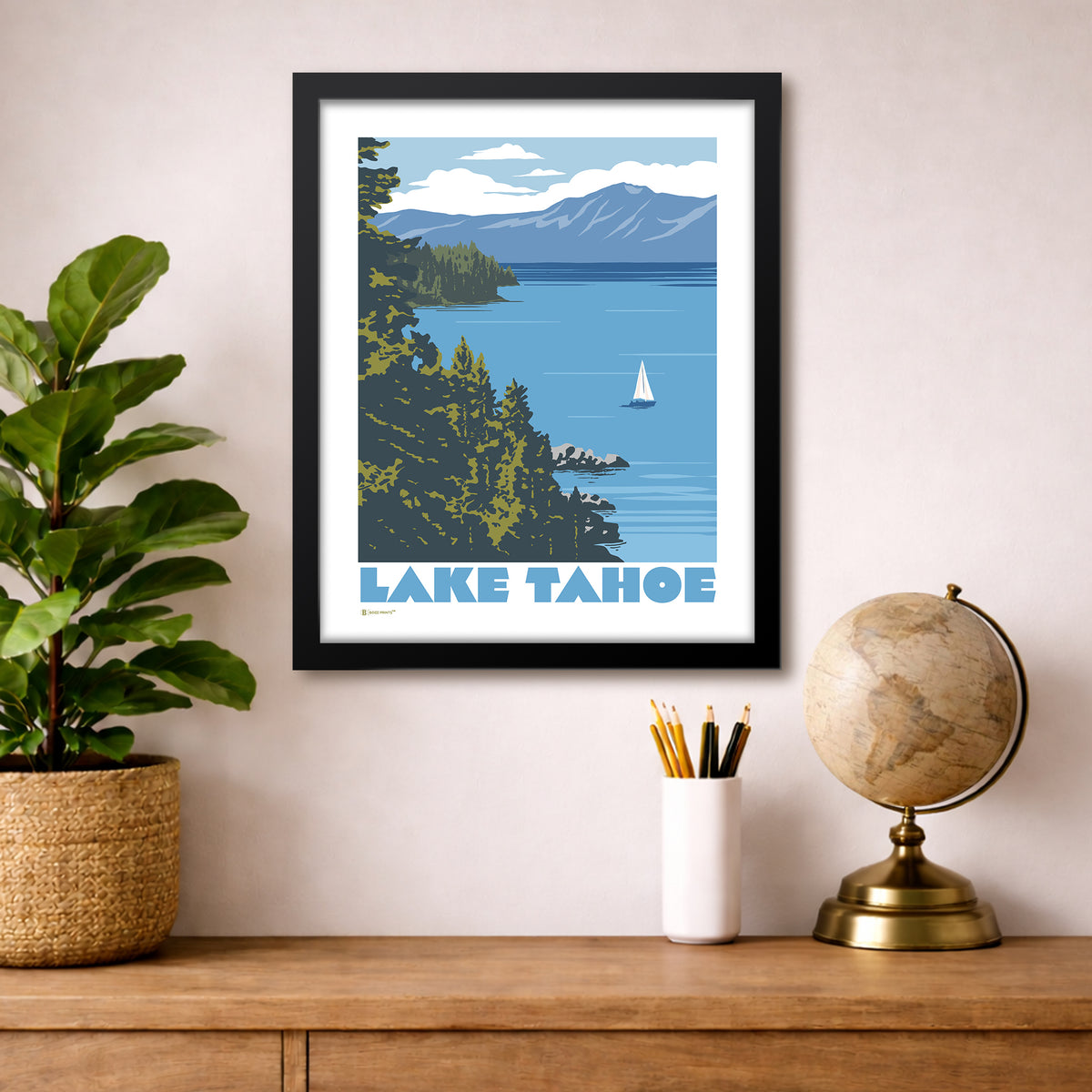 Lake Tahoe Sailing Print