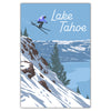 Lake Tahoe Snow Jump Postcard