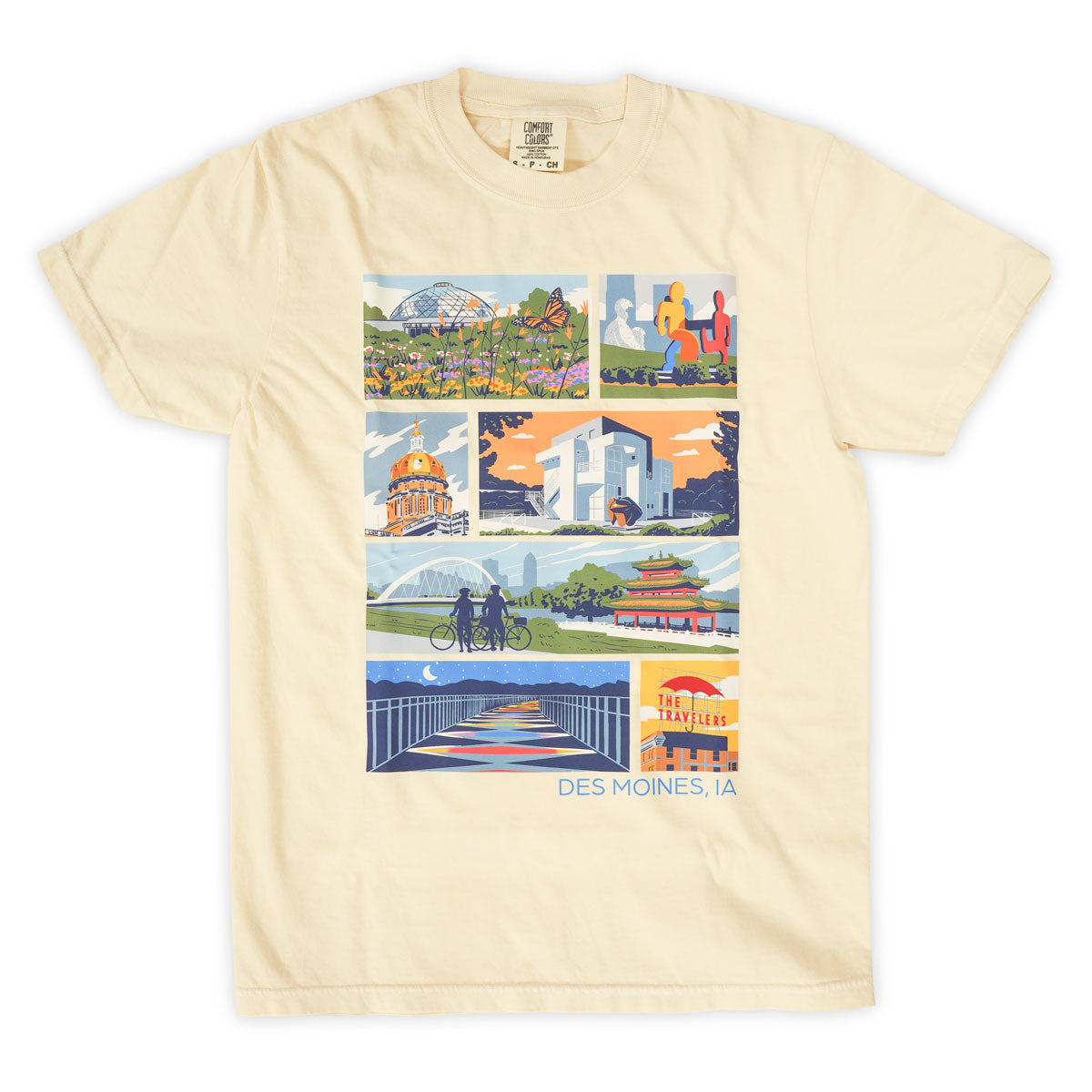Des Moines Landmarks T-Shirt