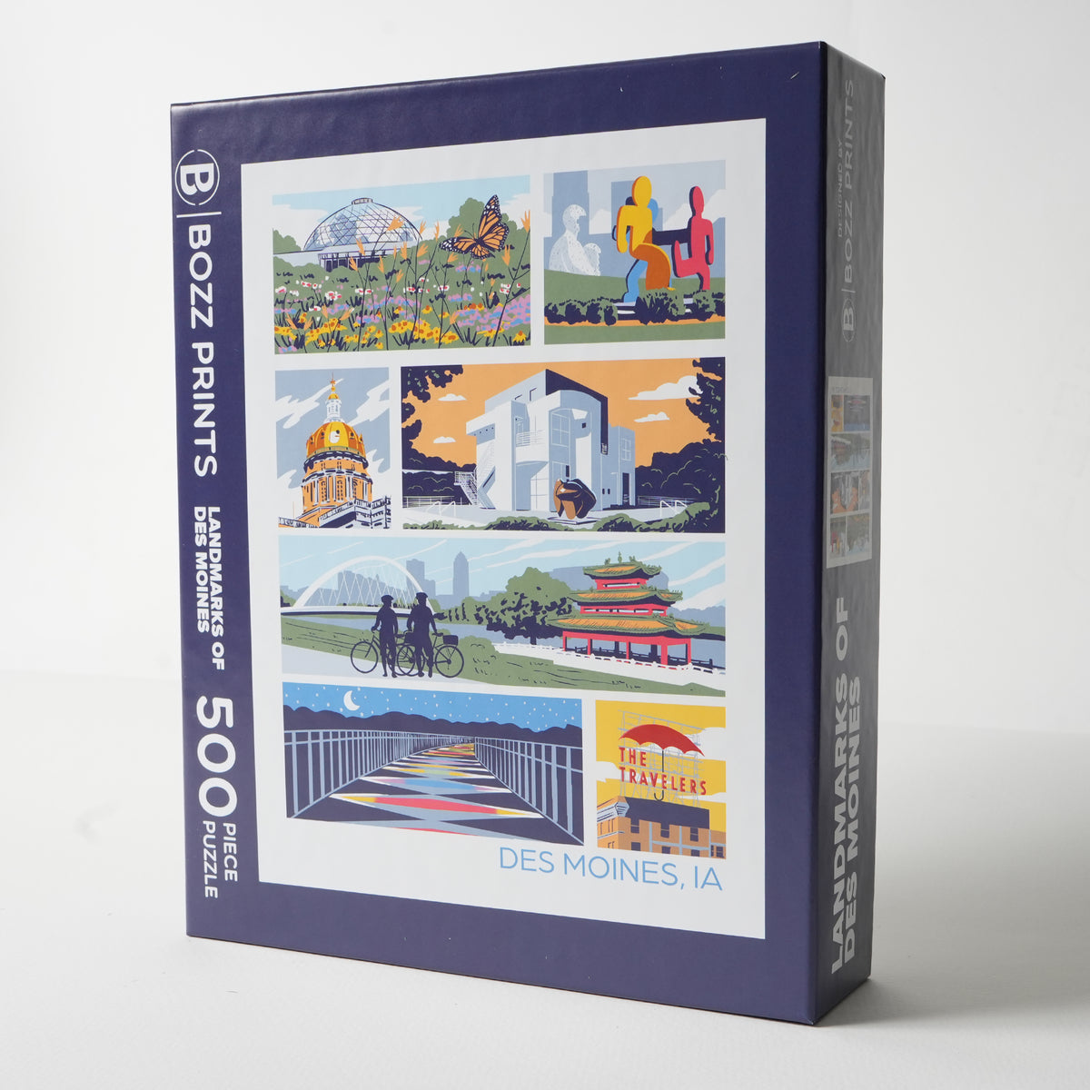 Landmarks of Des Moines Jigsaw Puzzle