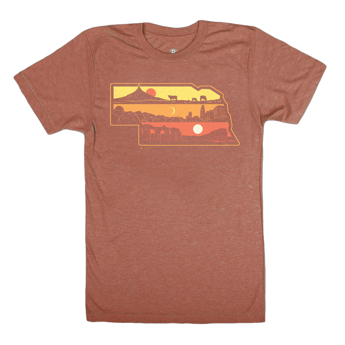 Layers of Nebraska T-Shirt