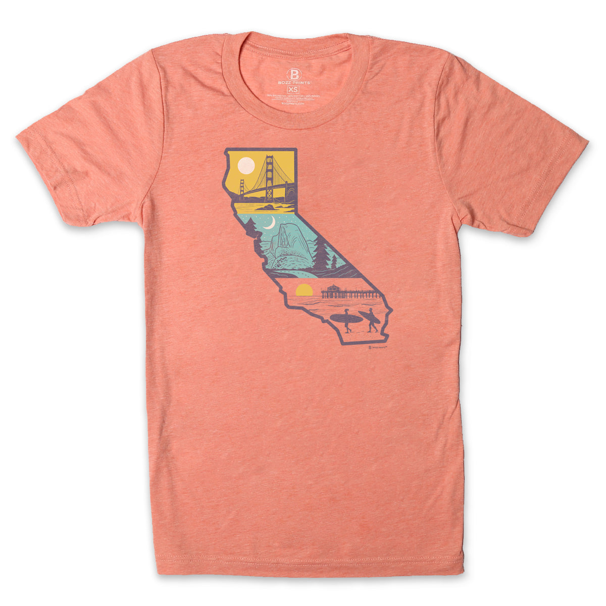 Layers of California T-Shirt