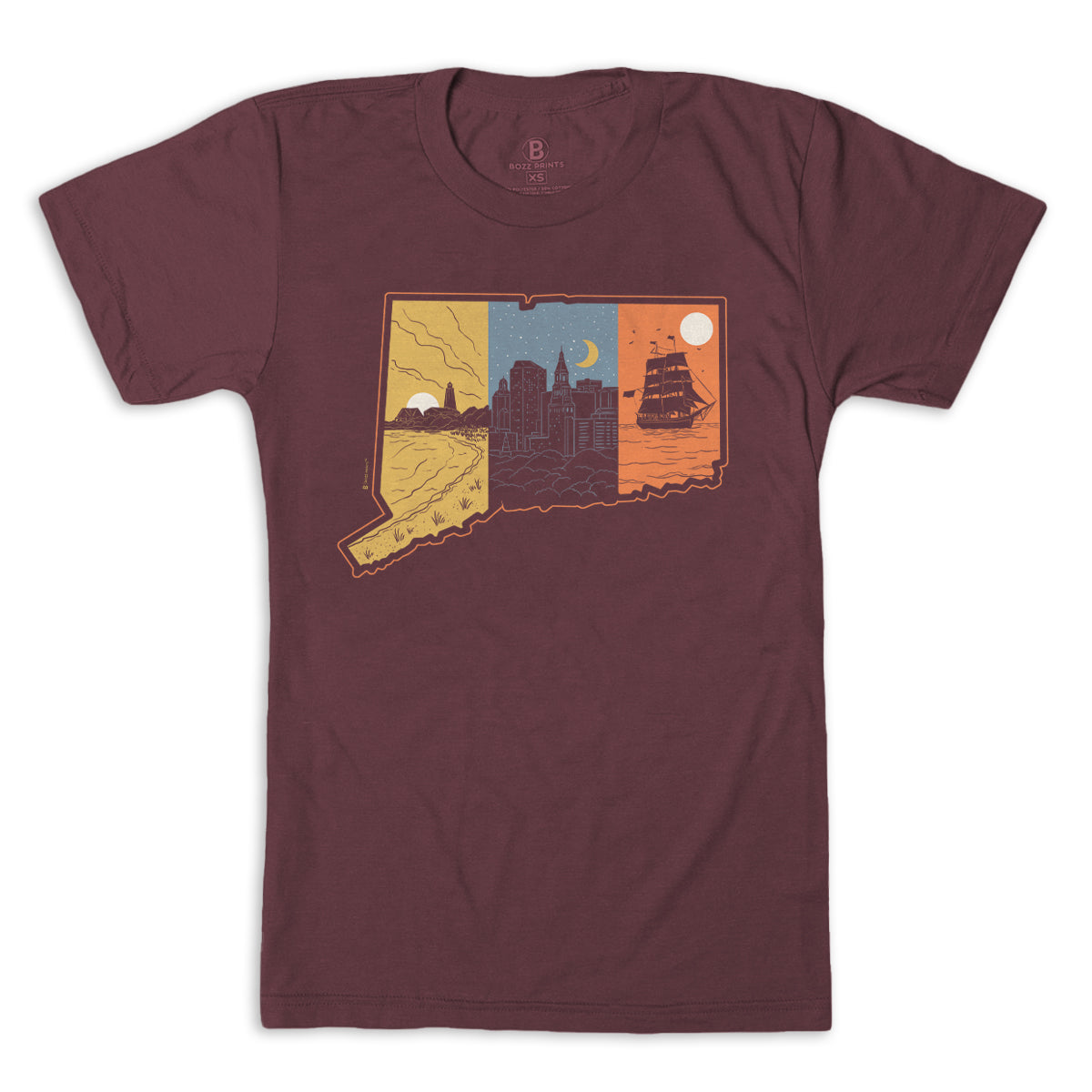 Layers of Connecticut T-Shirt