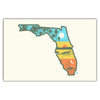 Layers of Florida Postcard