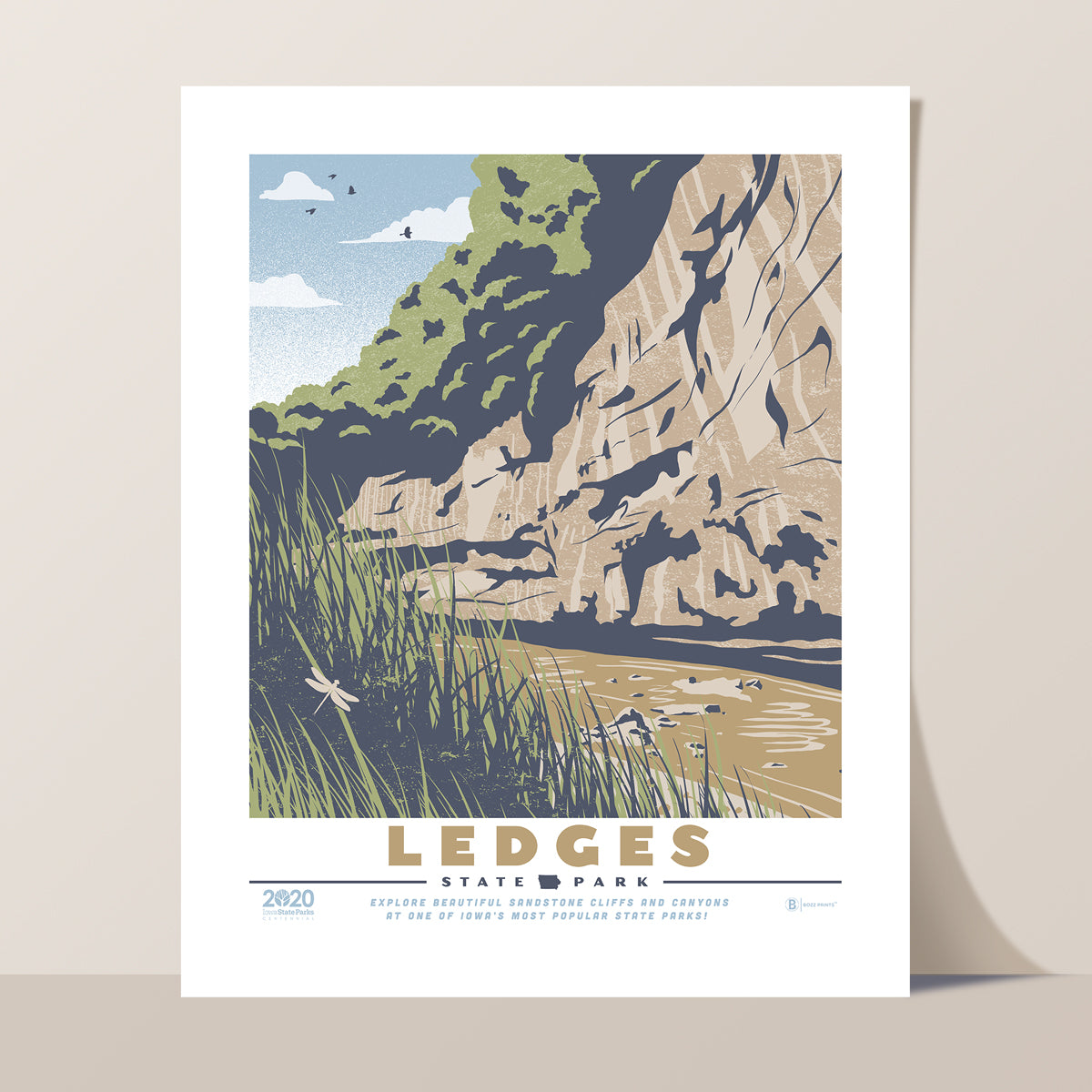 Ledges State Park Print