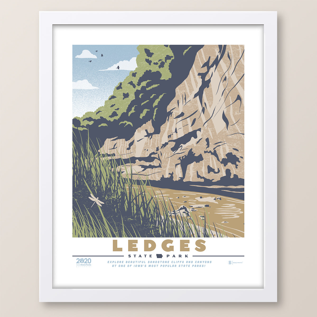 Ledges State Park Print