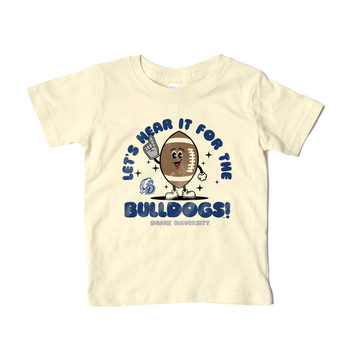 Drake University Let's Hear It For the Bulldogs Kids T-Shirt
