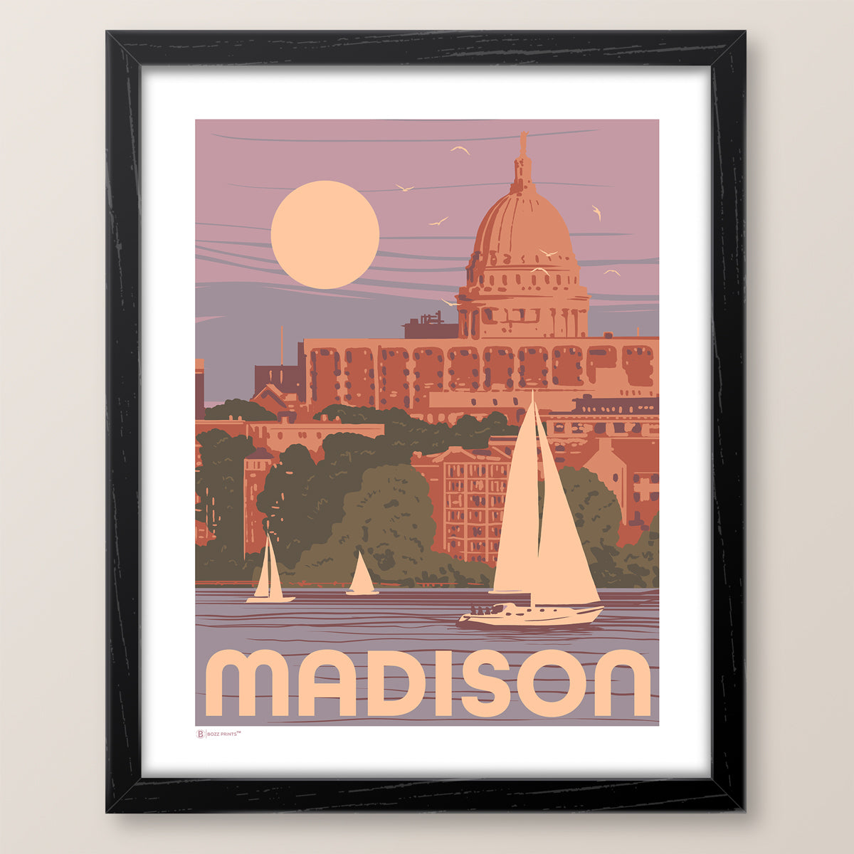 Madison Sailing Print