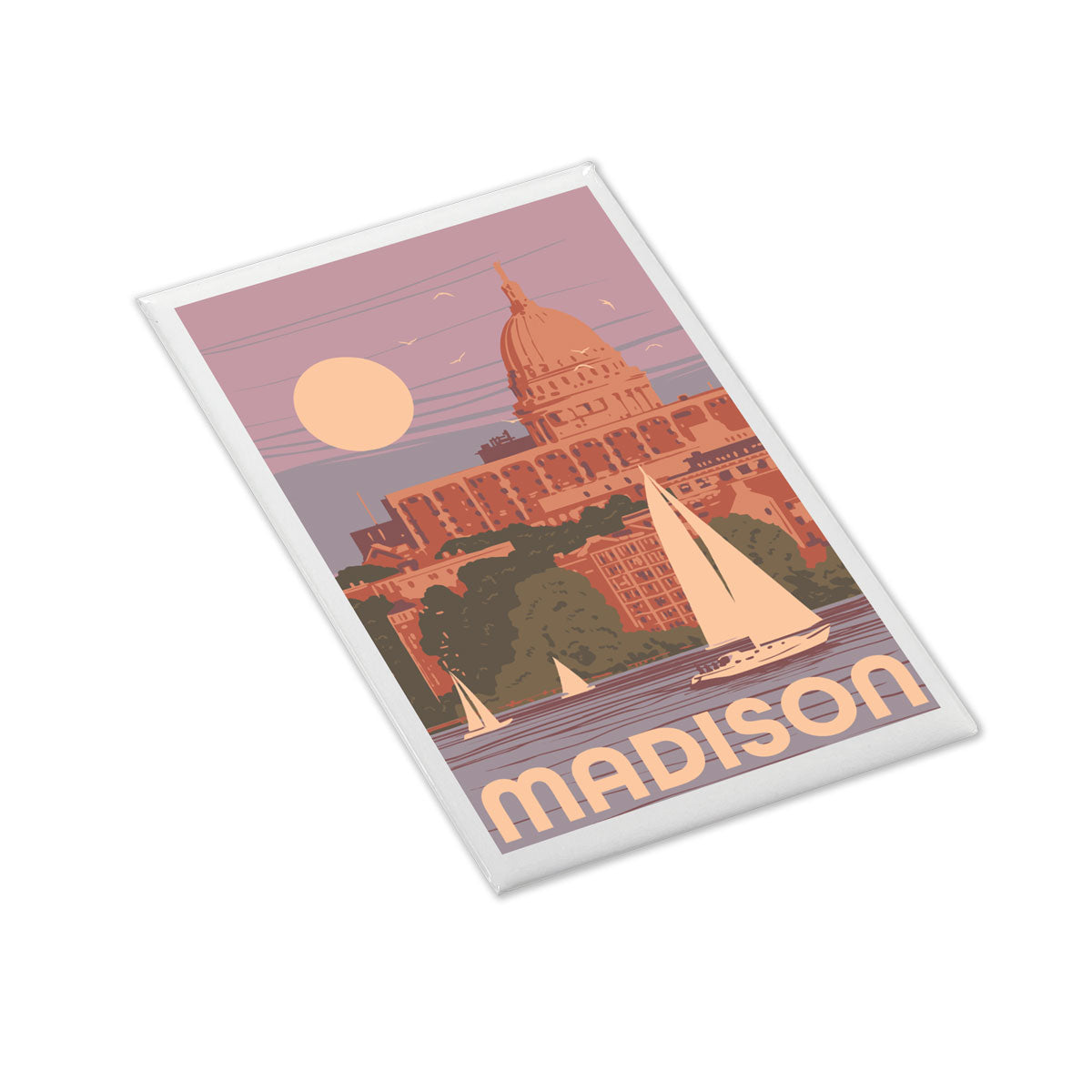 Madison Sailing Hard Magnet