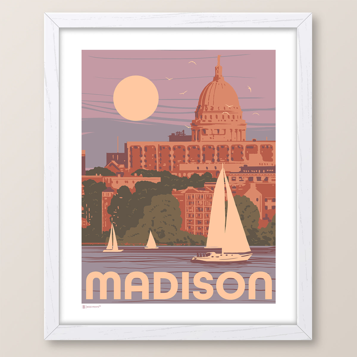 Madison Sailing Print