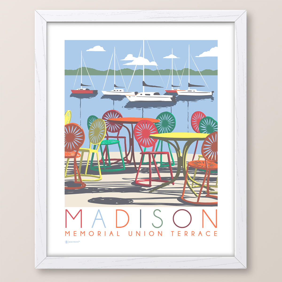 Madison Memorial Union Terrace Print