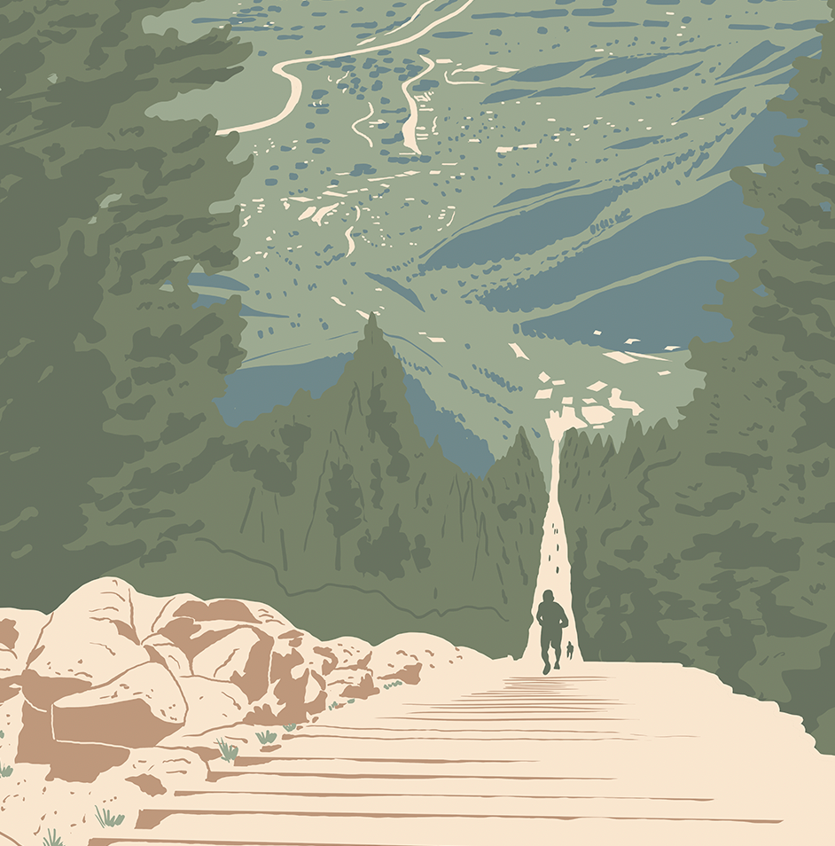 Manitou Incline Print