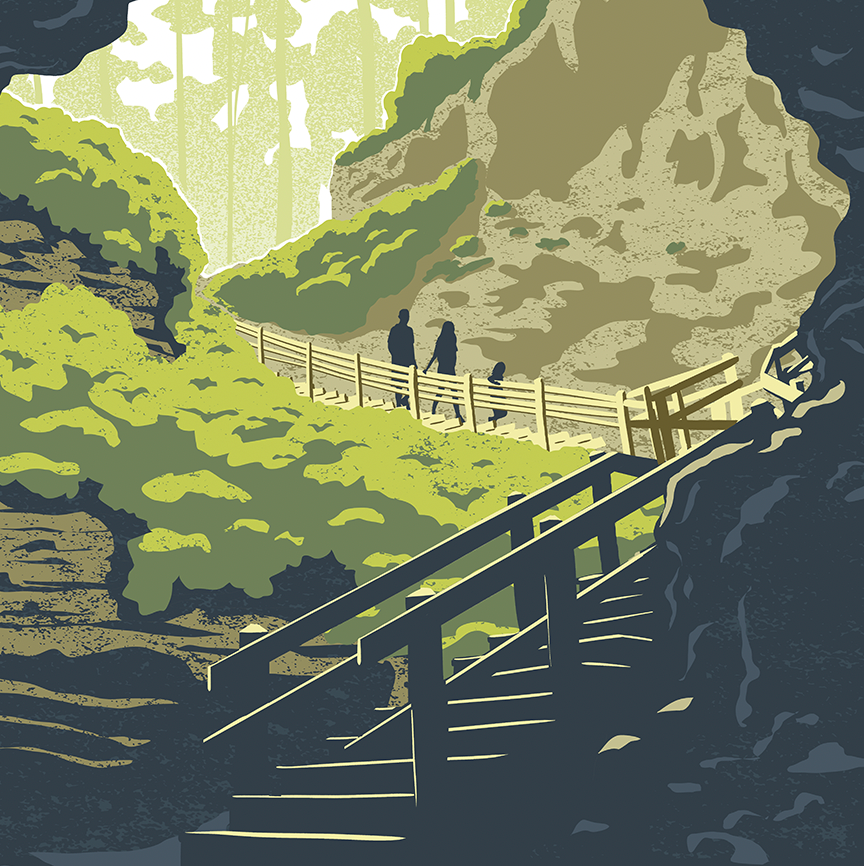 Maquoketa Caves State Park Print