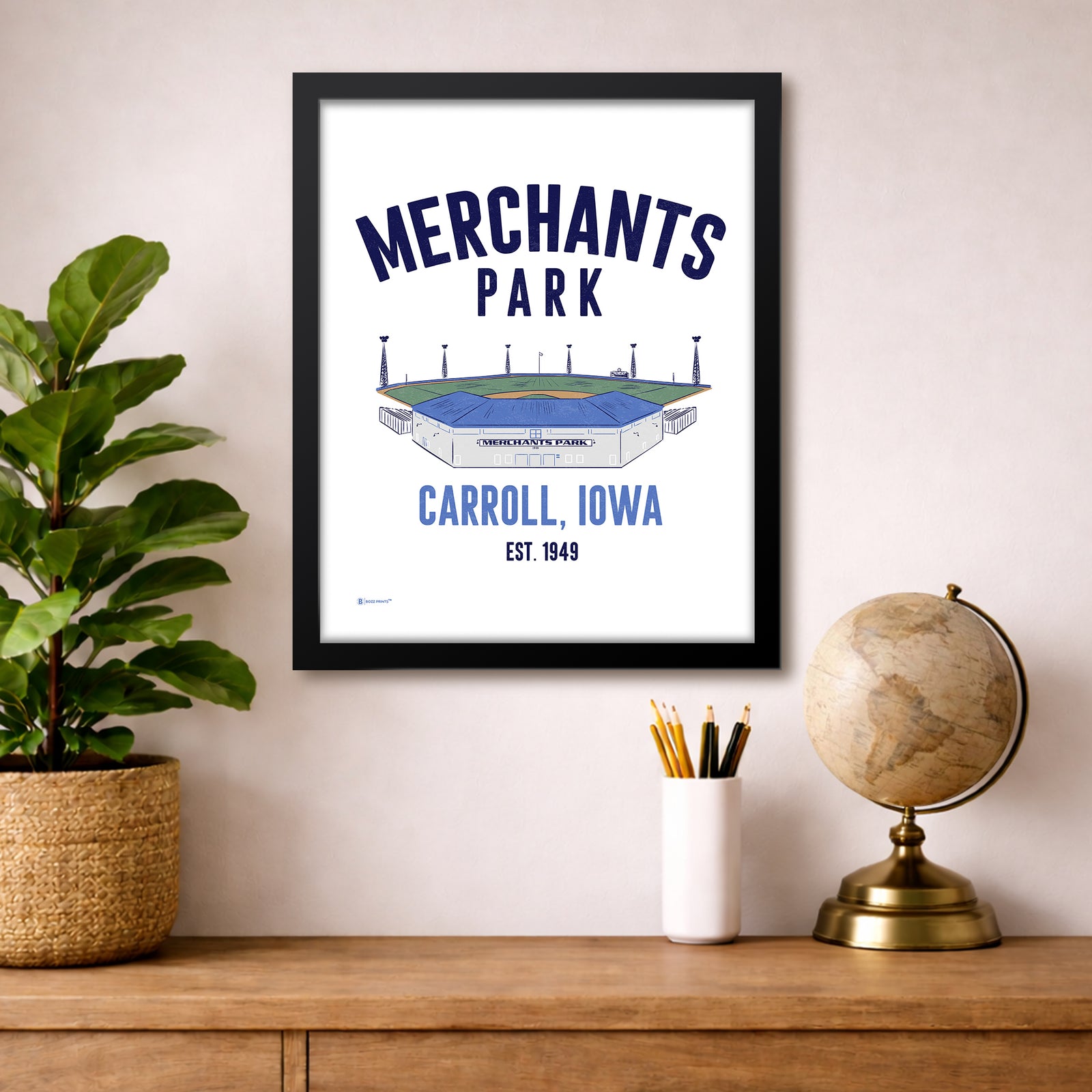 Merchants Park Print
