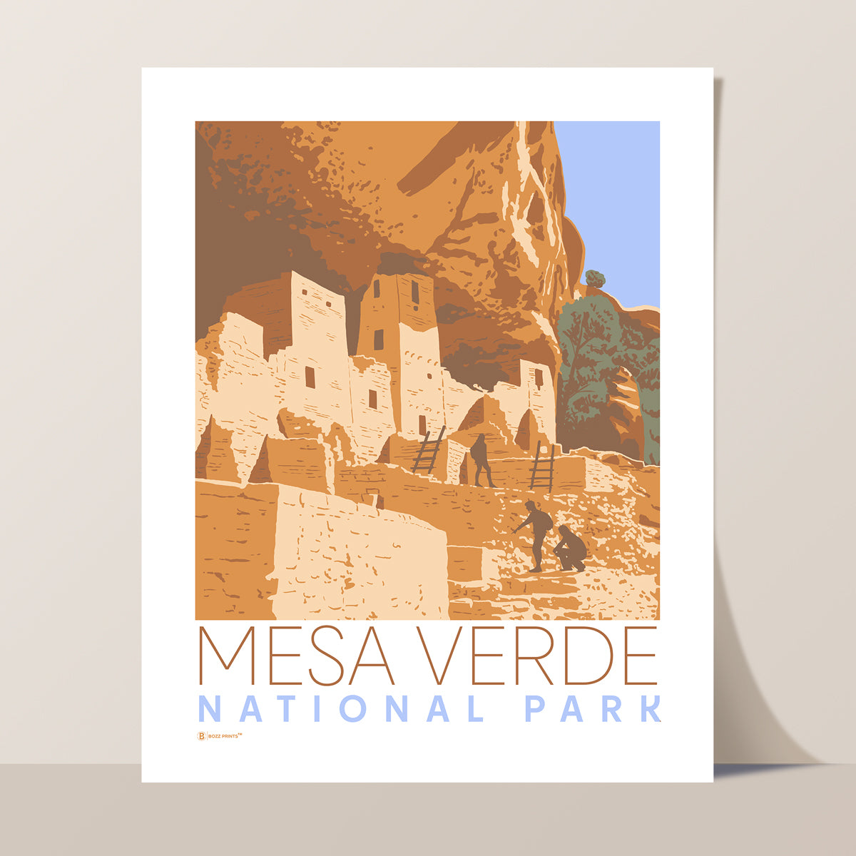 Mesa Verde National Park Cliff Dwellings Print