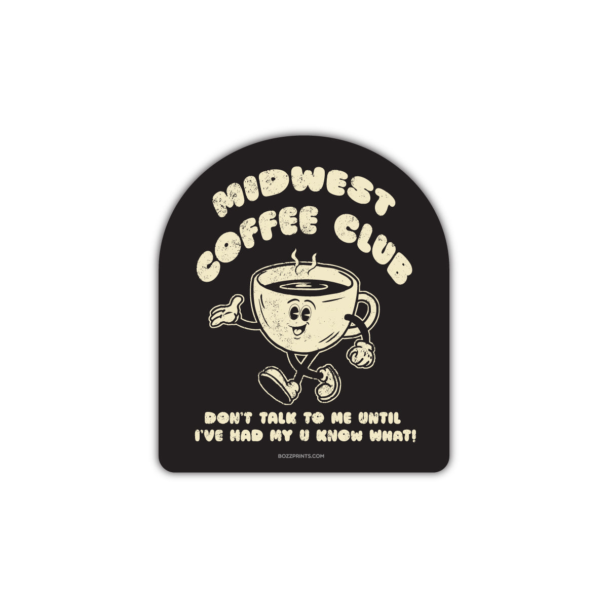 Midwest Coffee Club Sticker