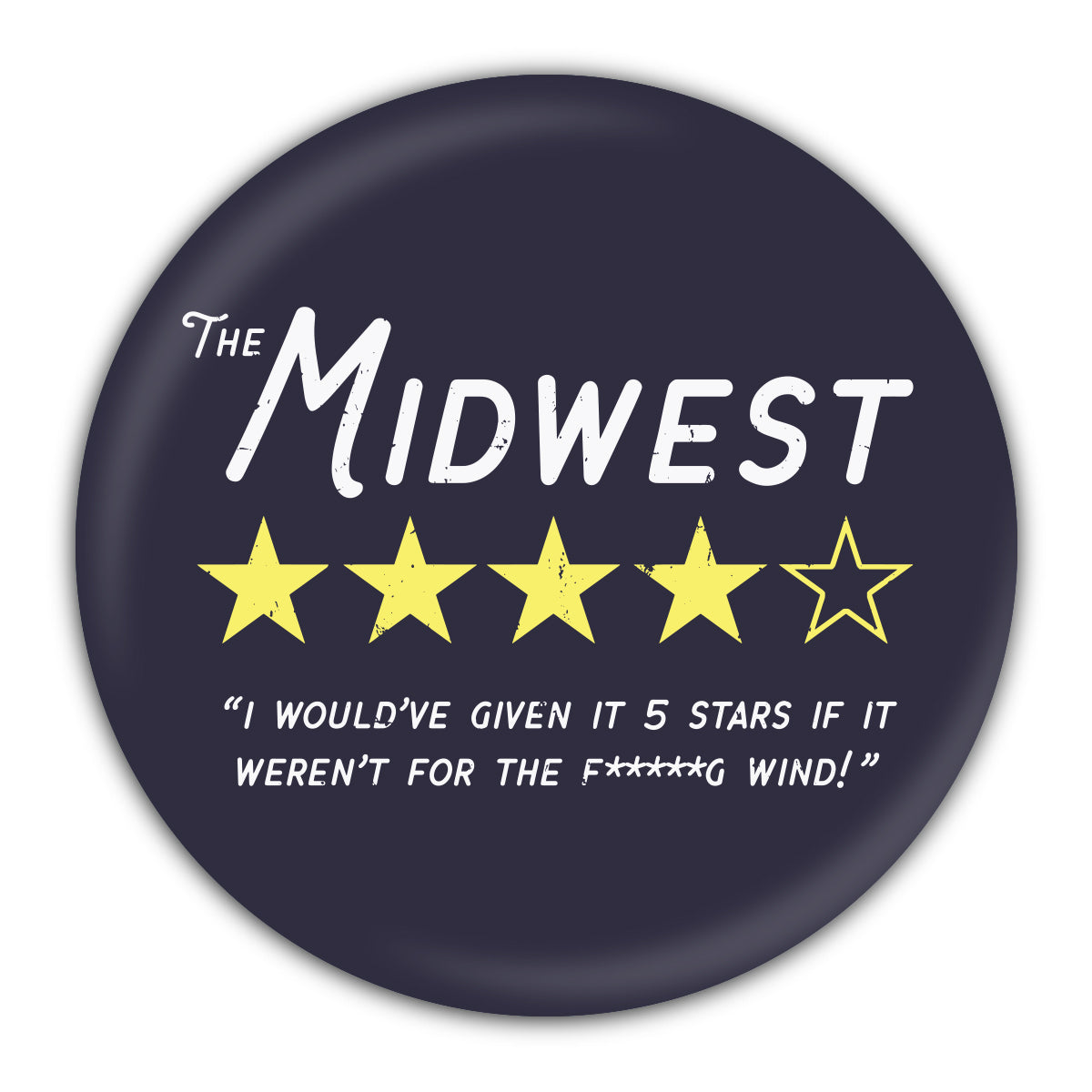 The Midwest Review Round Coaster