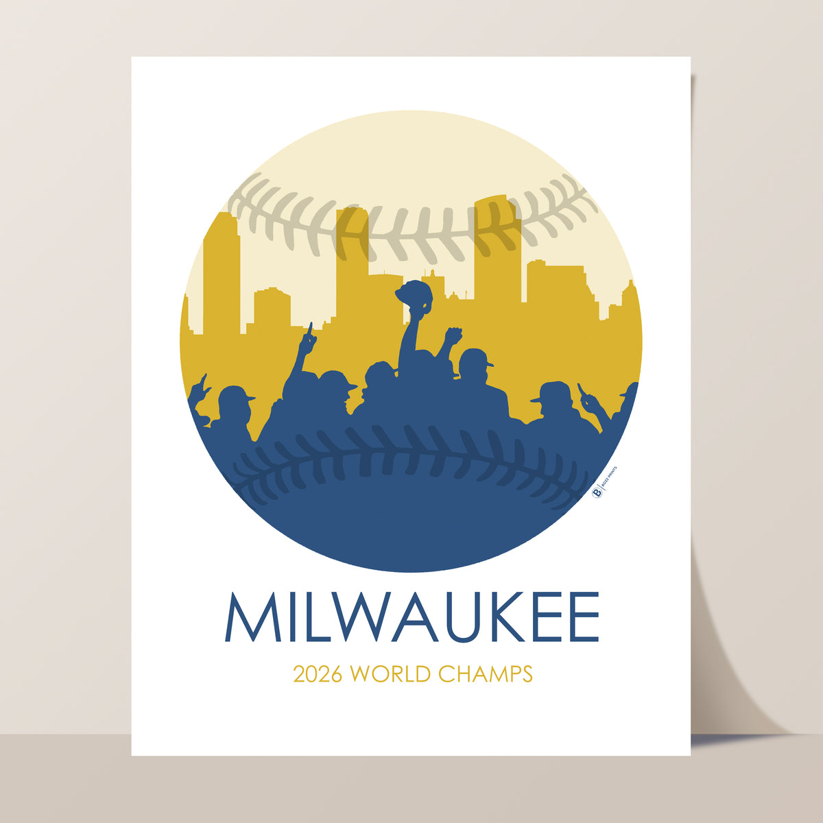 Milwaukee World Champs Print
