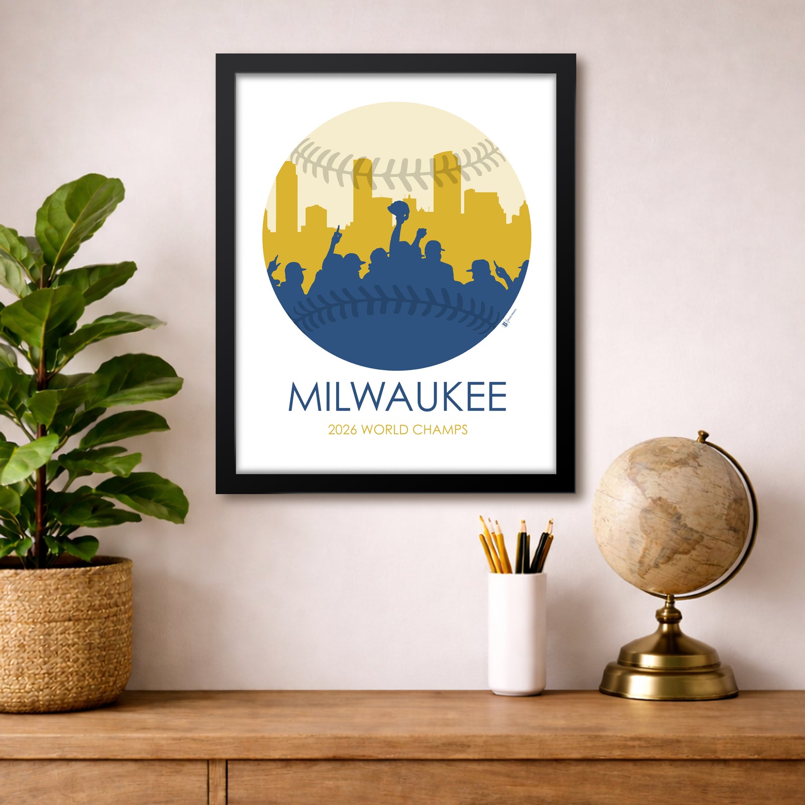 Milwaukee World Champs Print