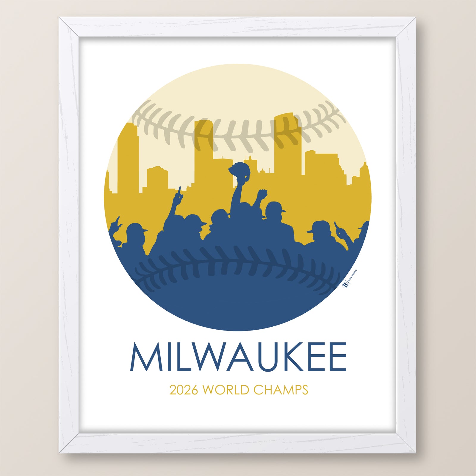 Milwaukee World Champs Print