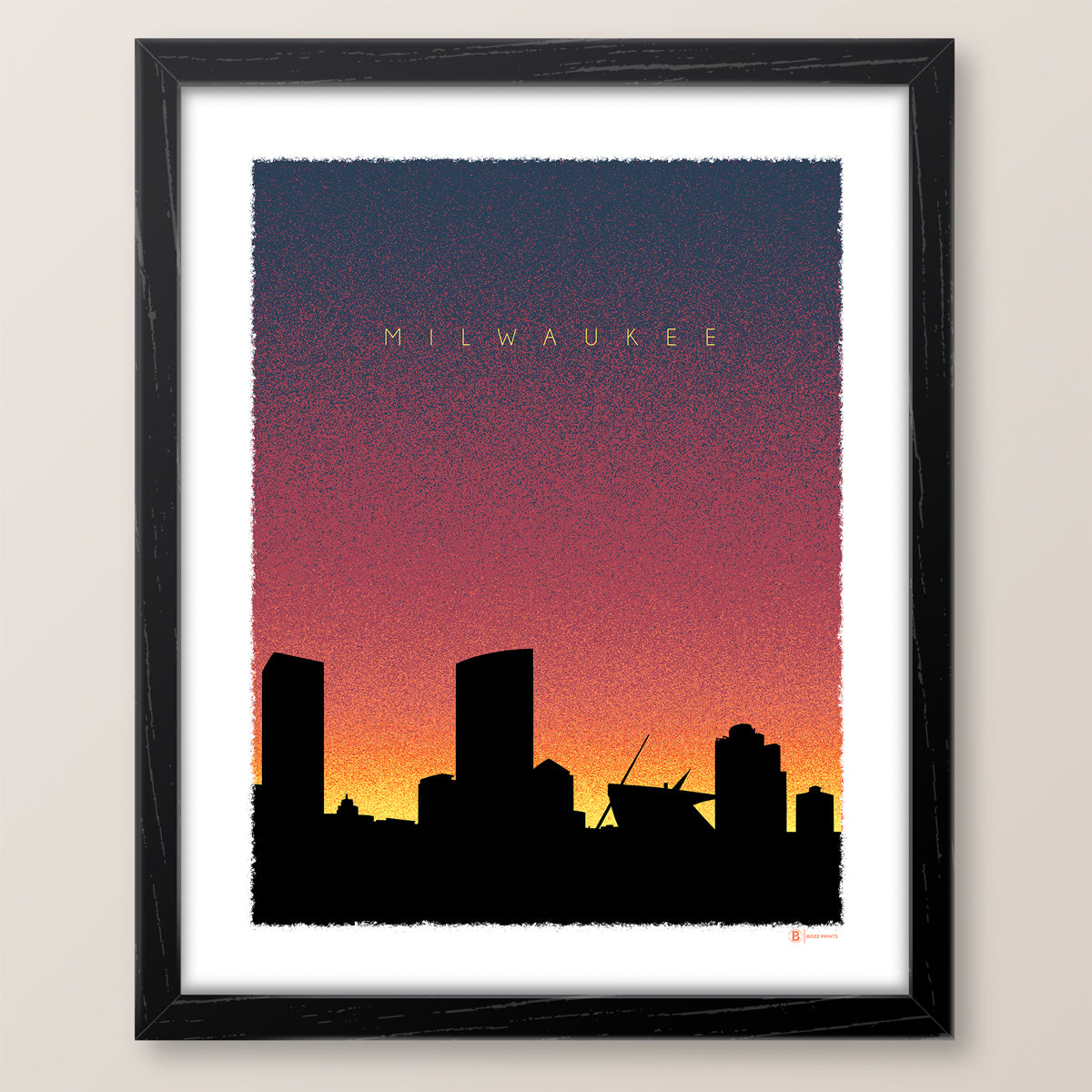 Milwaukee Dusk Print