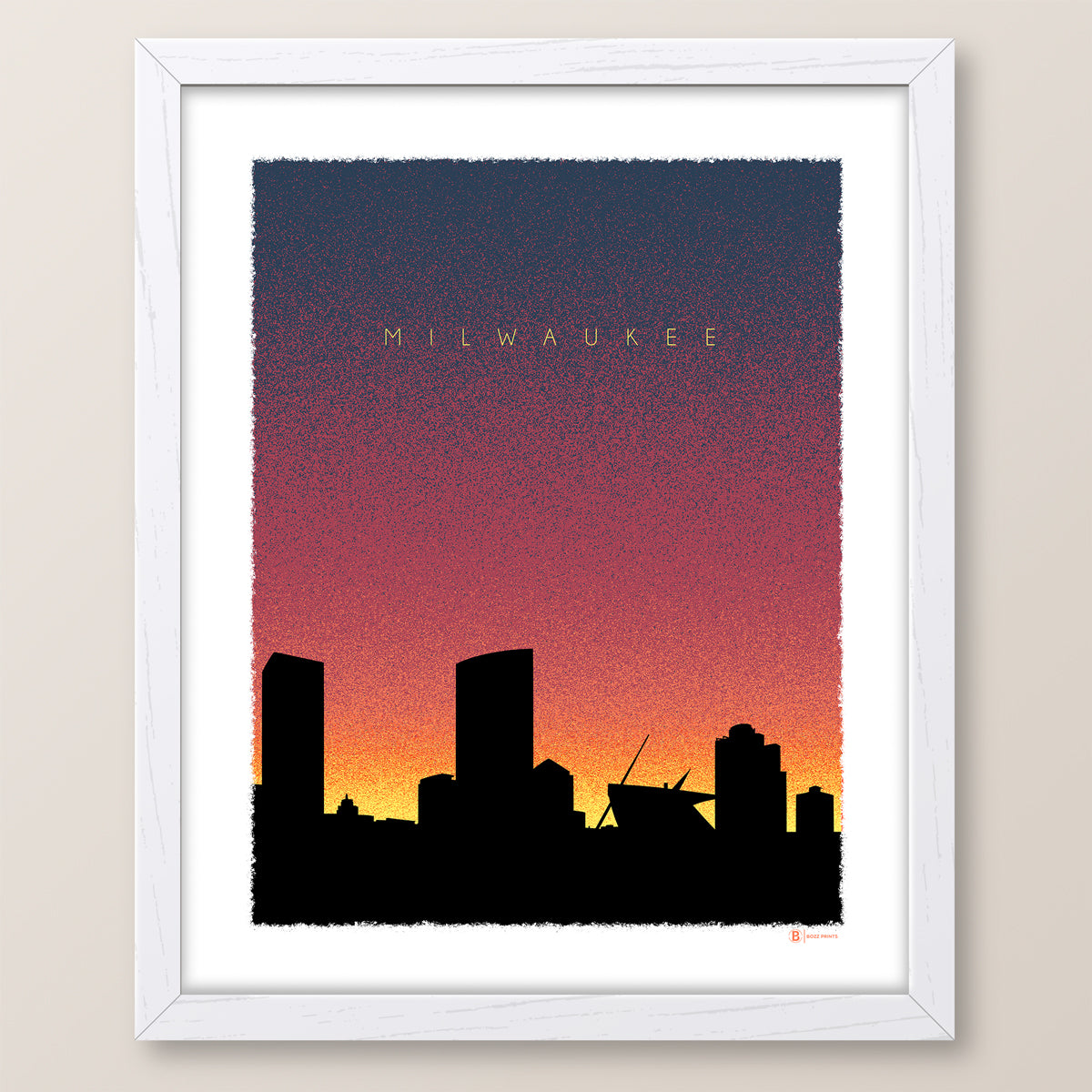 Milwaukee Dusk Print