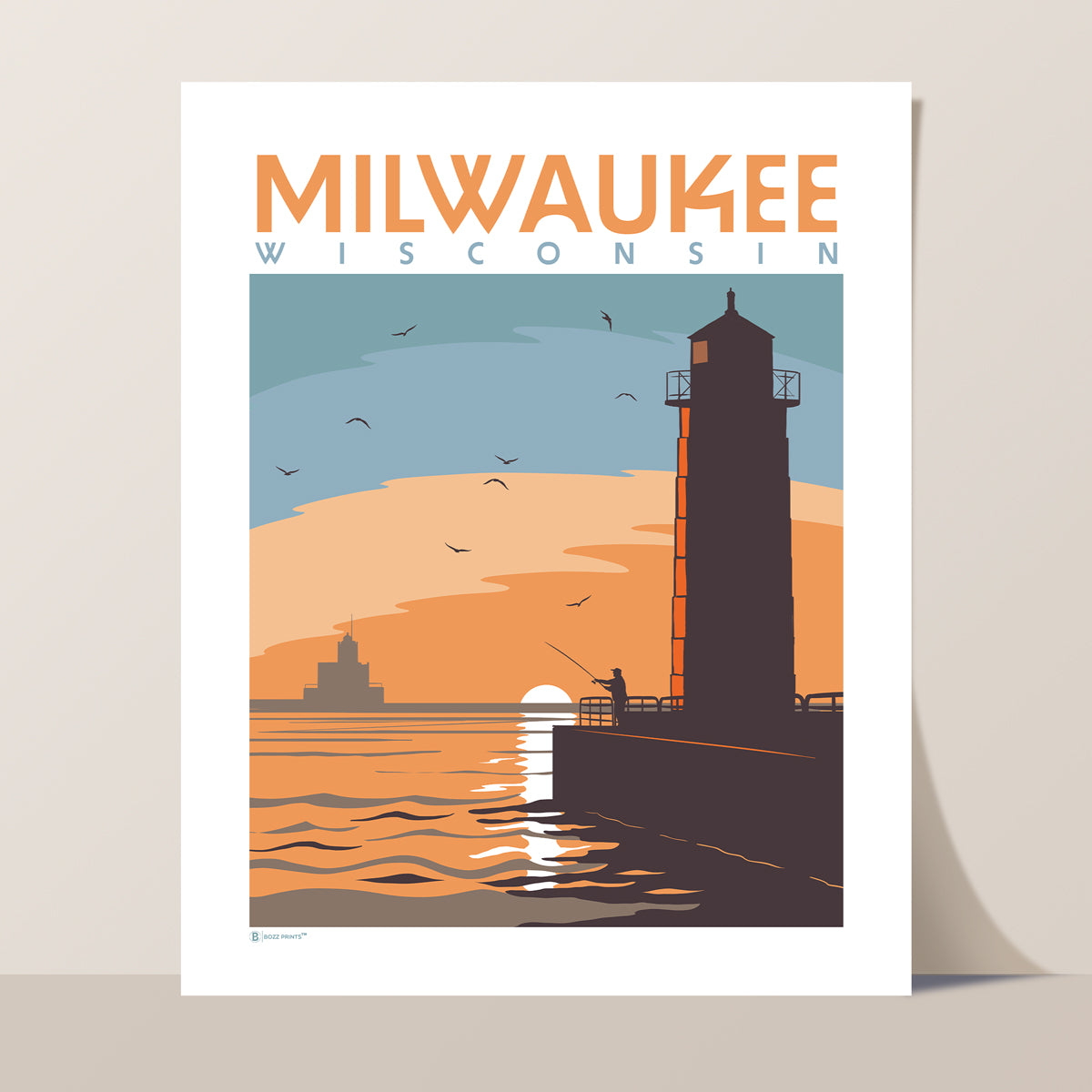Milwaukee Pierhead Lighthouse Print