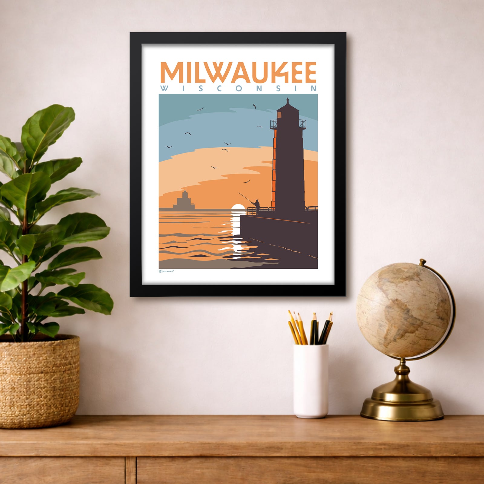 Milwaukee Pierhead Lighthouse Print