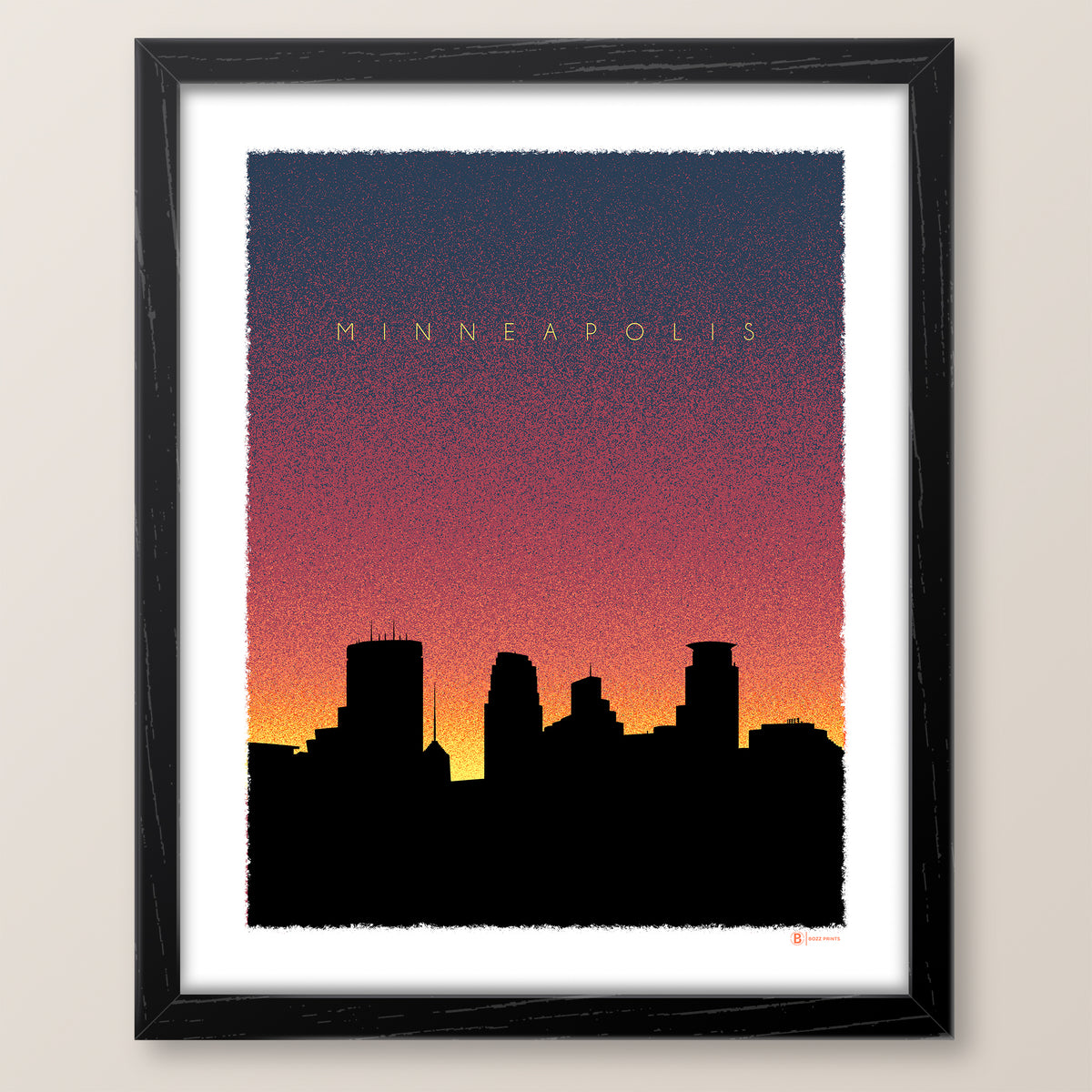 Minneapolis Dusk Print