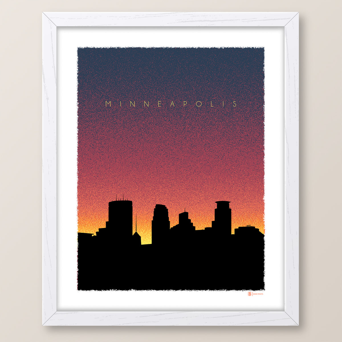 Minneapolis Dusk Print