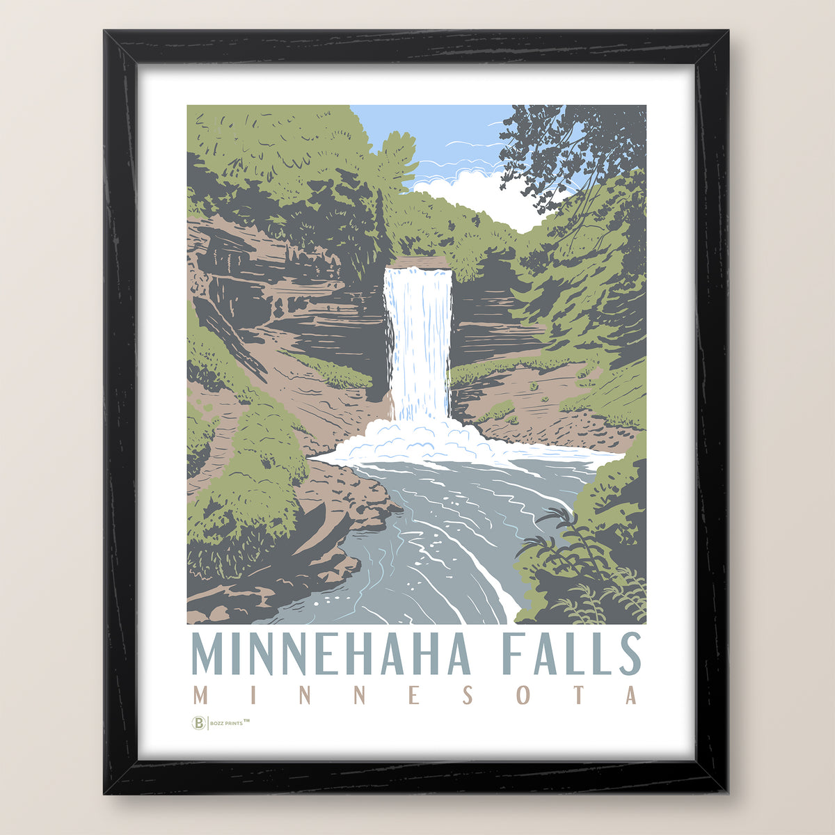 Minnehaha Falls Print