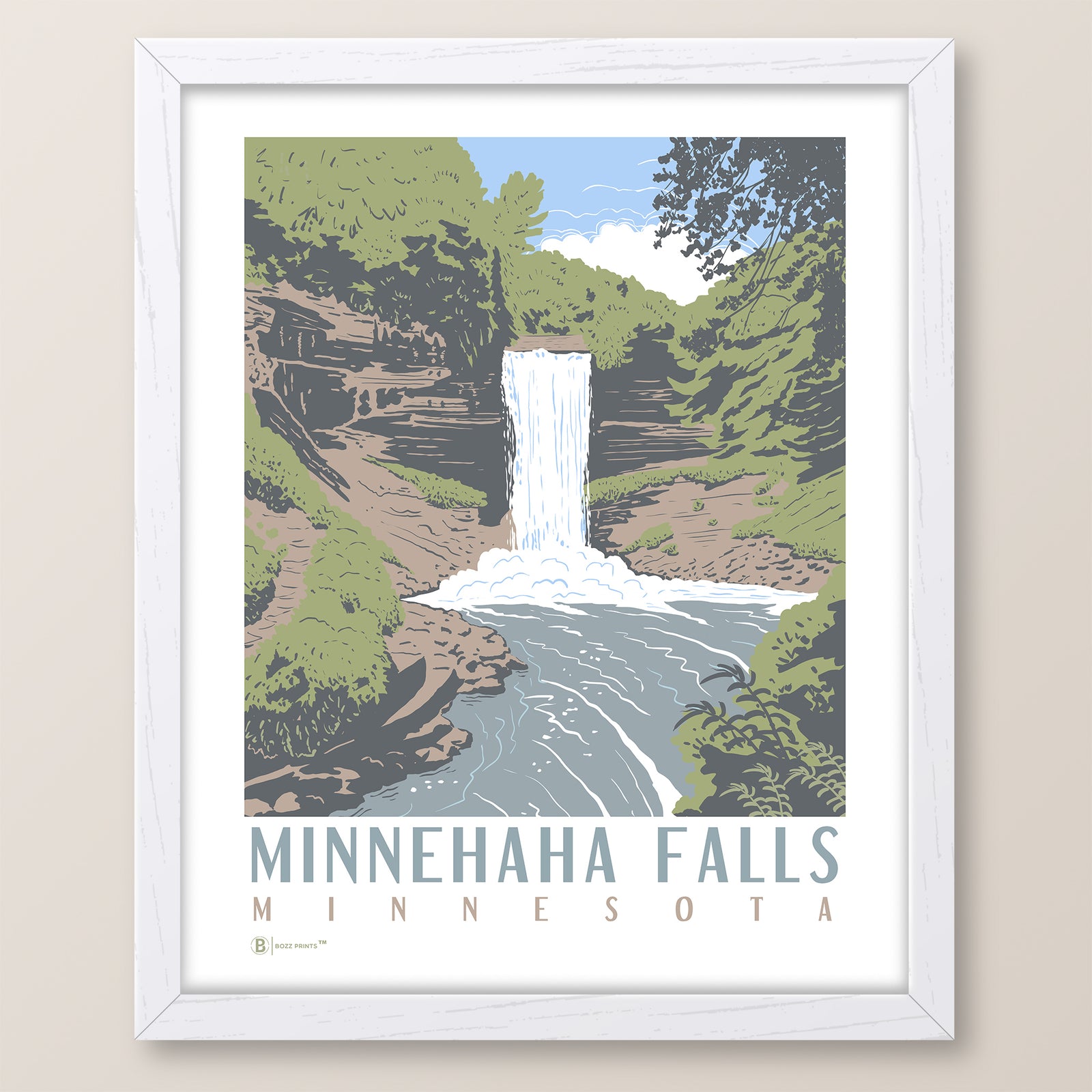 Minnehaha Falls Print
