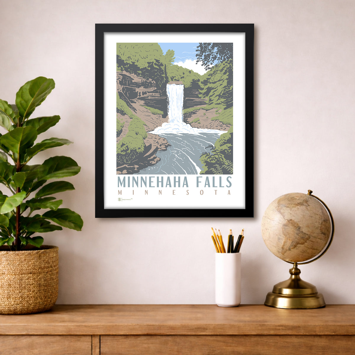 Minnehaha Falls Print