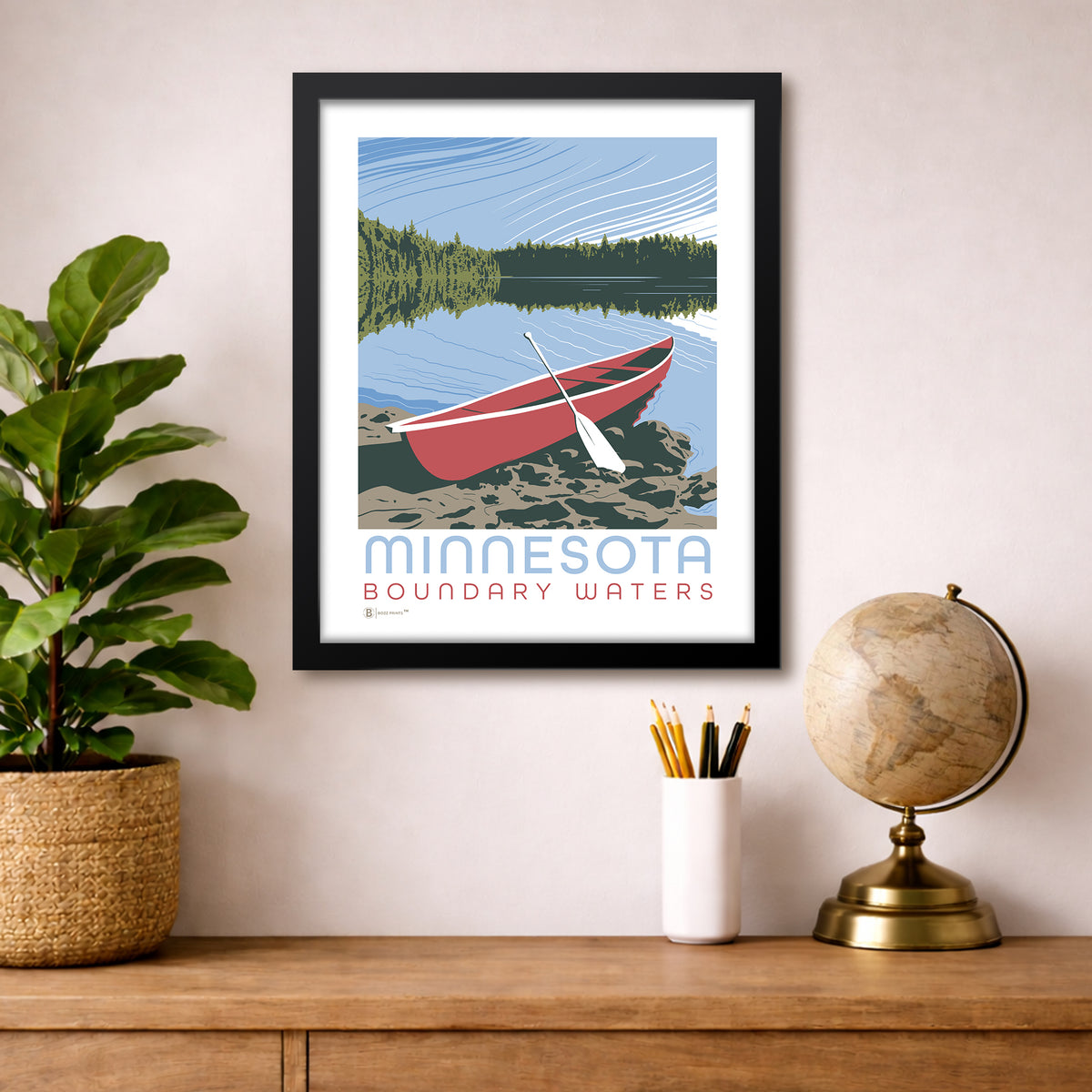 Minnesota Boundary Waters Print